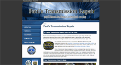 Desktop Screenshot of paulstransrepair.com